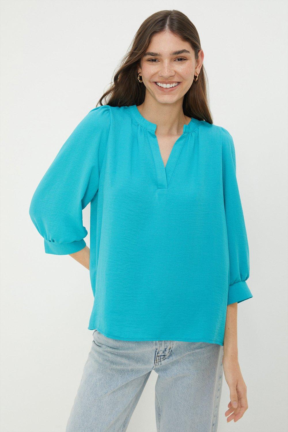 Women's Overhead Shirt - turquoise - 12