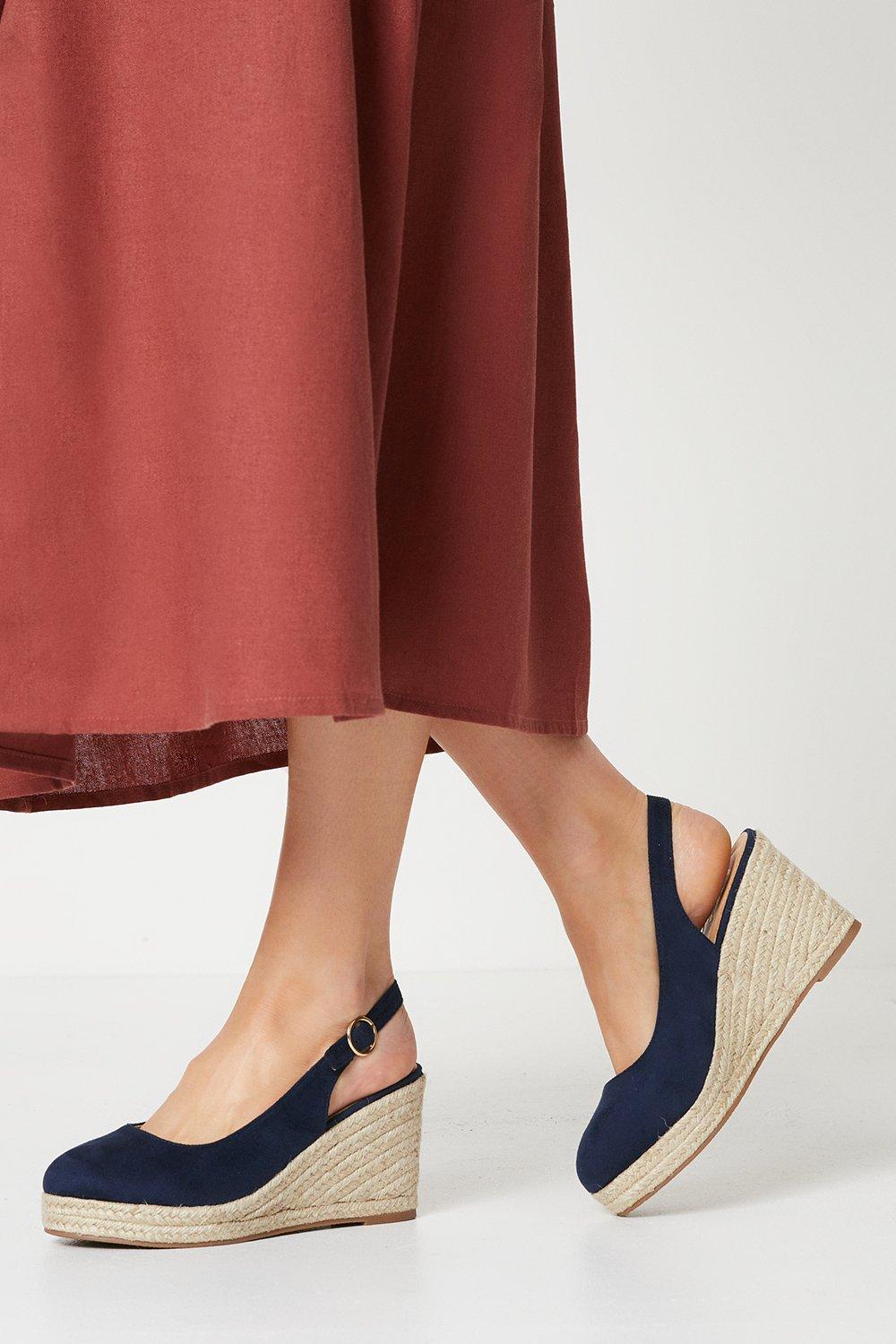 Dorothy perkins navy on sale heels