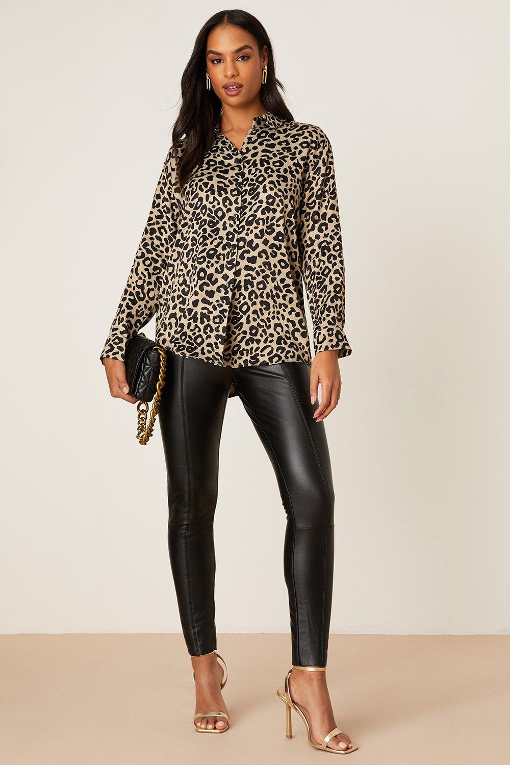 Dorothy perkins on sale leopard print jumper