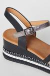 Good For the Sole Good For The Sole: Wide Fit Amber Comfort Wedges thumbnail 4