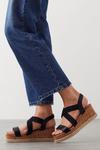 Good For the Sole Good For The Sole: Wide Fit Hannah Wedge Sandals thumbnail 1