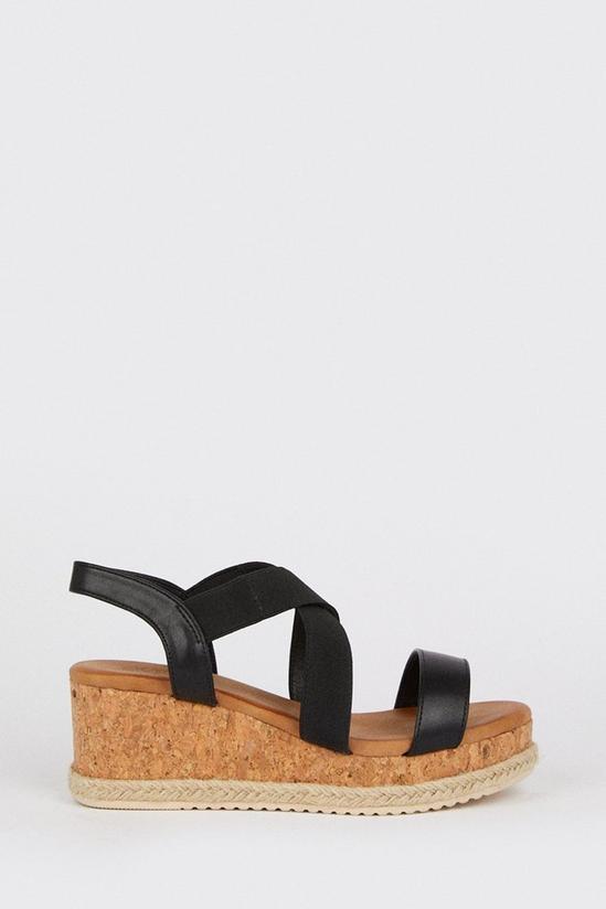 Good For the Sole Good For The Sole: Wide Fit Hannah Wedge Sandals 2