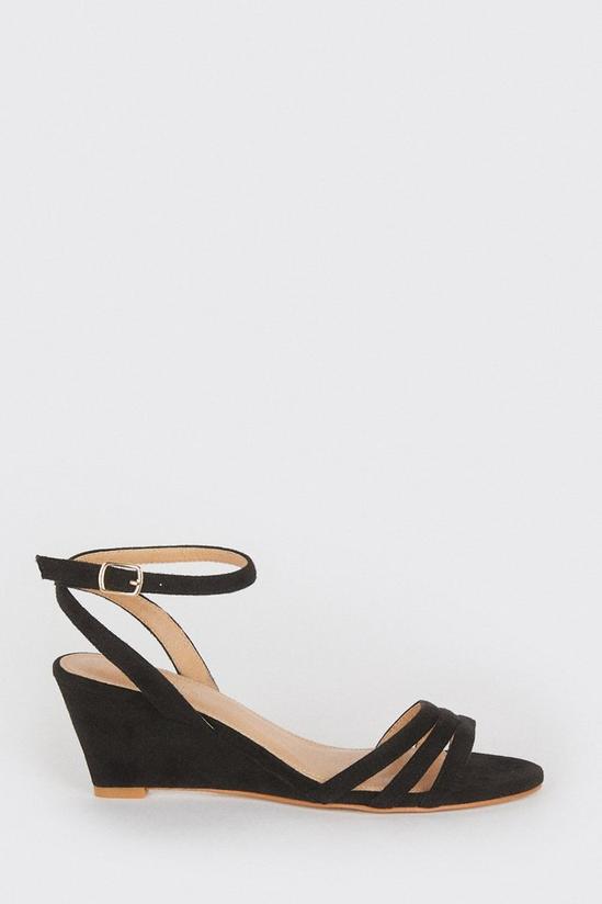 Good For the Sole Good For The Sole: Wide Fit Angelina Wedge Heel Sandals 2