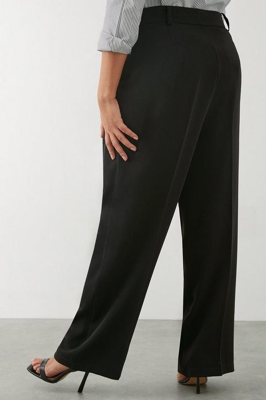 Dorothy Perkins Curve Wide Leg Tailored Trouser 3