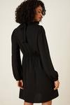 Dorothy Perkins Black Keyhole Long Sleeve Mini Dress thumbnail 3