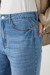 Dorothy Perkins High Rise Wide Leg Cropped Jeans thumbnail 4