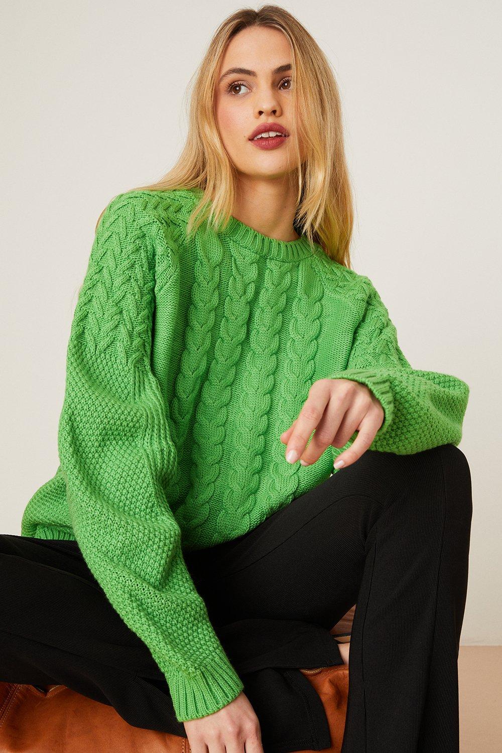 Dorothy perkins clearance green jumper