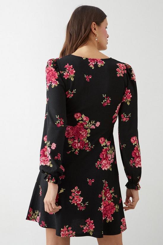 Dorothy Perkins Spaced Floral Mini Dress 3