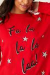 Dorothy Perkins Fa La La La Christmas Sweatshirt thumbnail 4