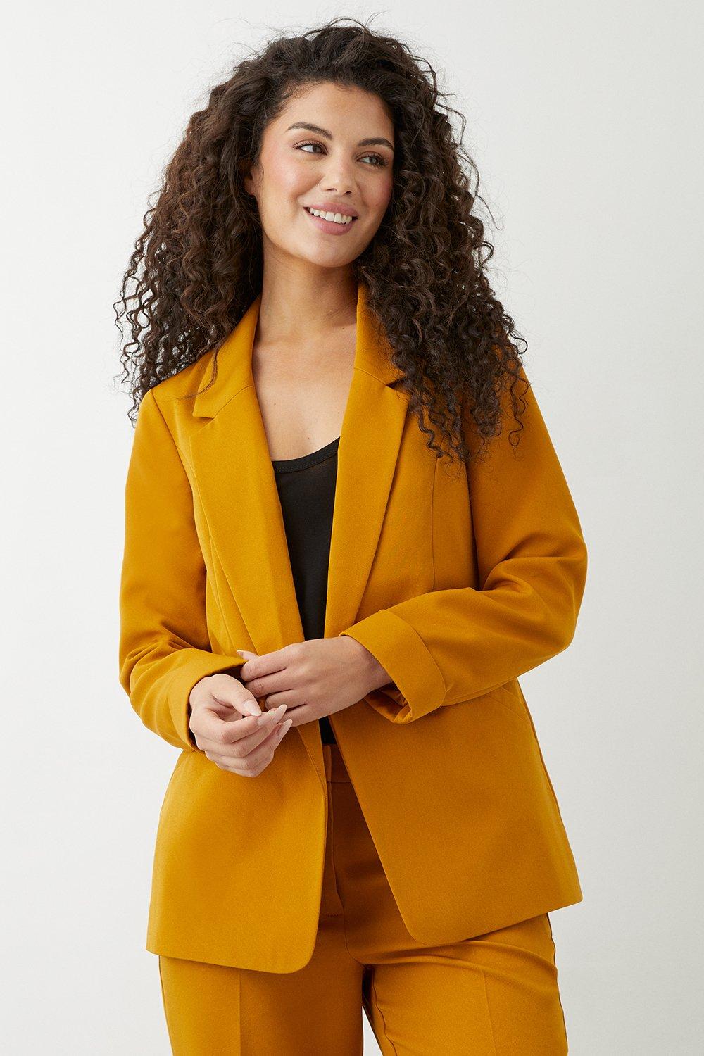 Dorothy perkins 2025 mustard jacket