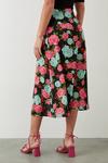 Dorothy Perkins Multi Floral Button Through Midi Skirt thumbnail 3