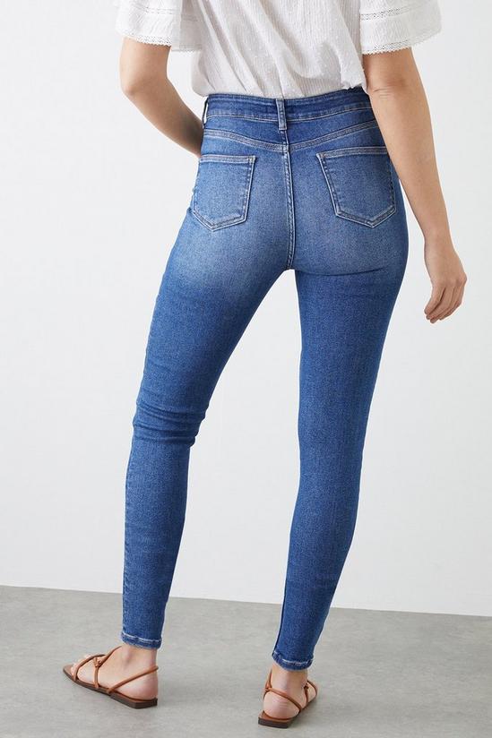 Dorothy Perkins Tall Authentic High Rise Skinny Jeans 3