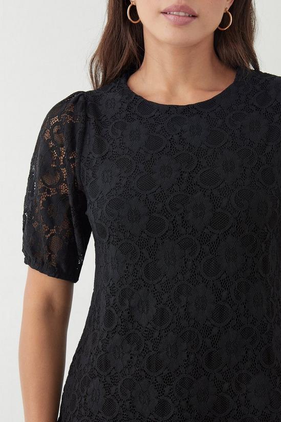 Dorothy Perkins Lace Short Sleeve Top 4