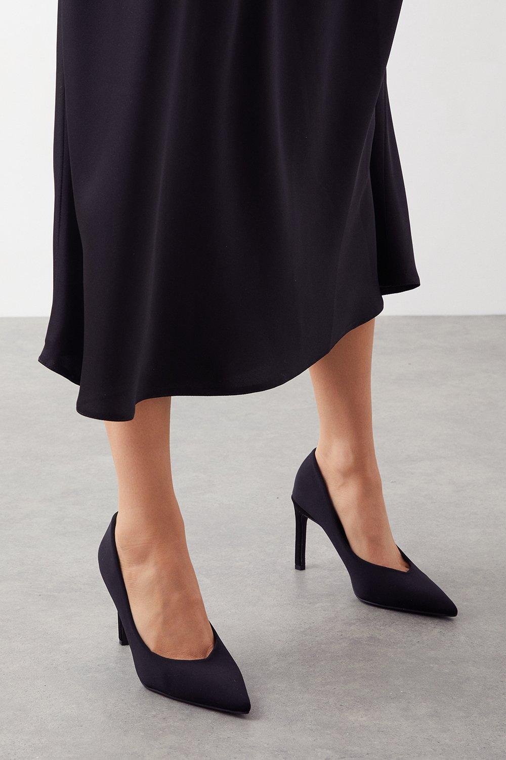 Women’s Faith: Carter Pointed Court Shoes - black - 3