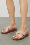 Good For the Sole Good For The Sole: Melissa Wide Fit Cross Strap Sandals thumbnail 1