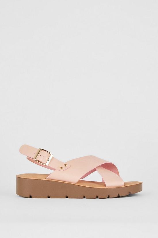 Good For the Sole Good For The Sole: Melissa Wide Fit Cross Strap Sandals 2