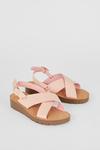 Good For the Sole Good For The Sole: Melissa Wide Fit Cross Strap Sandals thumbnail 3