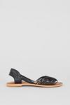 Dorothy Perkins Joyce Leather Knotted Flat Sandals thumbnail 2