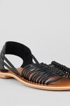 Dorothy Perkins Joyce Leather Knotted Flat Sandals thumbnail 4