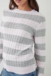 Dorothy Perkins Tall Stitch Stripe Detail Puff Sleeve Jumper thumbnail 4