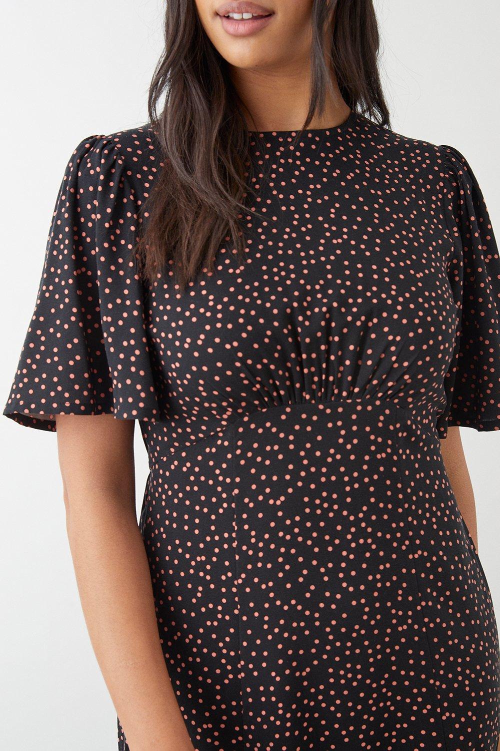 Dorothy perkins hot sale spotty dress