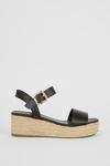 Dorothy Perkins Wide Fit Ria Low Wedges thumbnail 2