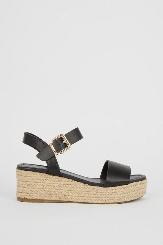 Dorothy Perkins Wide Fit Ria Low Wedges 2
