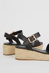 Dorothy Perkins Wide Fit Ria Low Wedges thumbnail 4