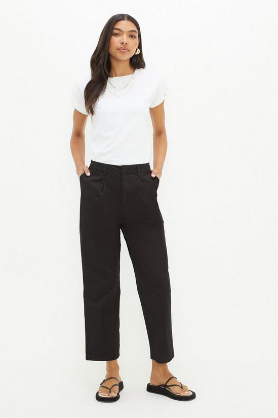 Dorothy Perkins Tall Cotton Crop Trousers 1