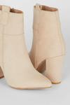 Dorothy Perkins Wide Fit Katie Block Heel Ankle Boots thumbnail 4