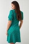 Dorothy Perkins Tall Spot Short Sleeve Mini Dress thumbnail 3