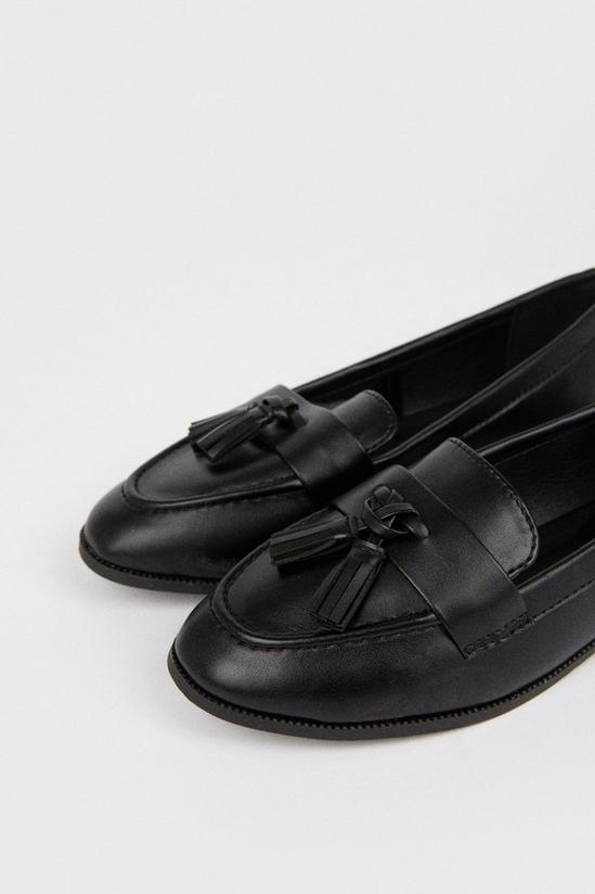 Dorothy Perkins Wide Fit Lennie Tassel Loafers 4