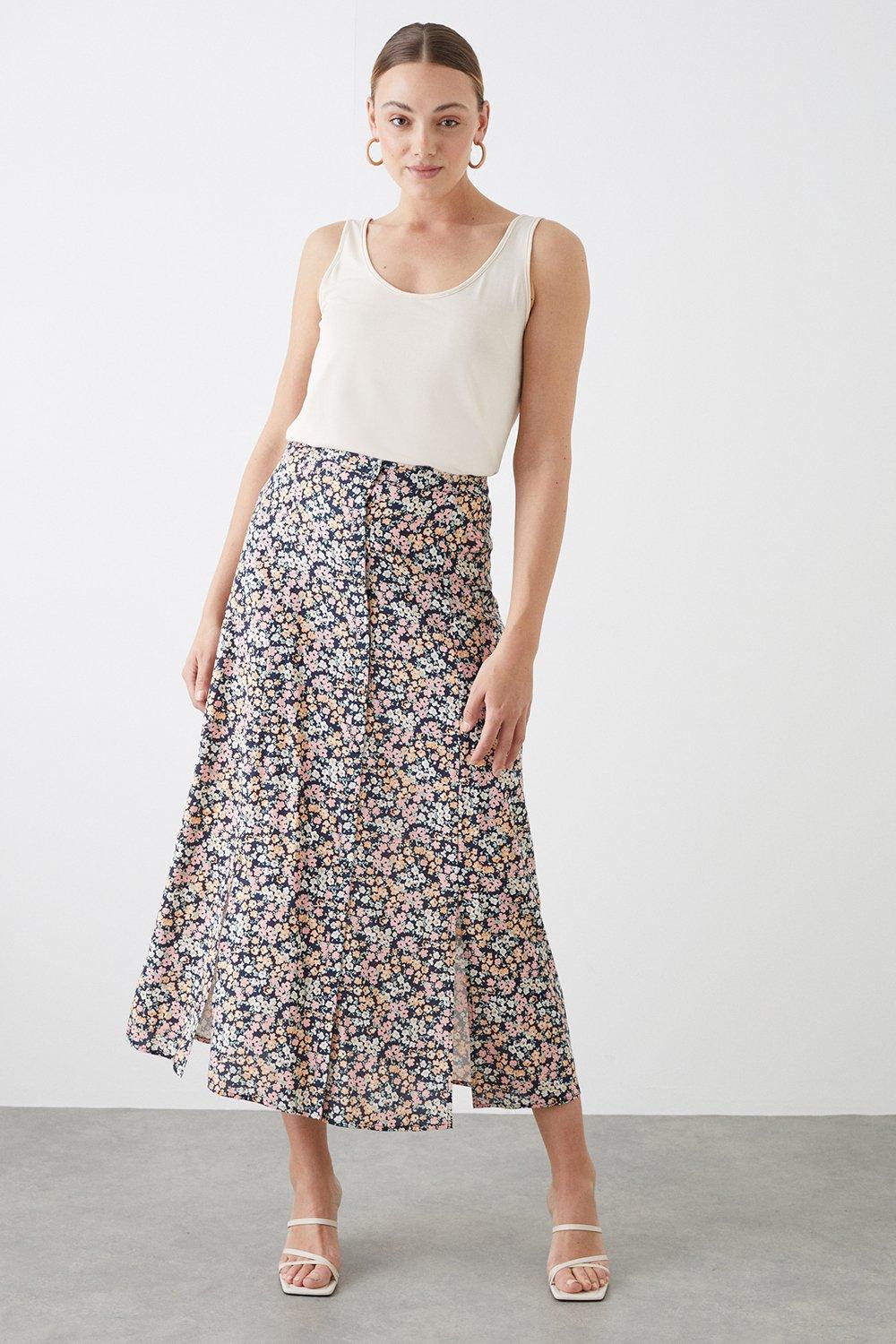 Floral skirt 2025 dorothy perkins