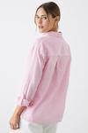 Dorothy Perkins Pink Stripe Roll Sleeve Shirt thumbnail 3