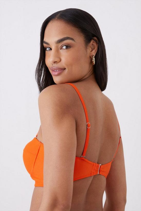 Dorothy Perkins Structured Cup Detail Bikini Top 3