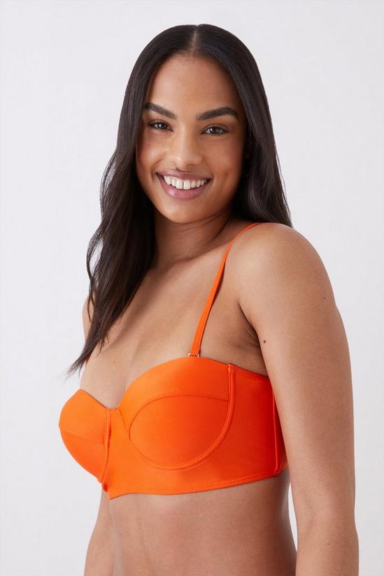 Dorothy Perkins Structured Cup Detail Bikini Top 4