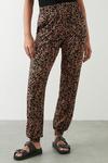 Dorothy Perkins Abstract Print Cuff Detail Trousers thumbnail 1