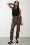 Dorothy Perkins Abstract Print Cuff Detail Trousers thumbnail 2