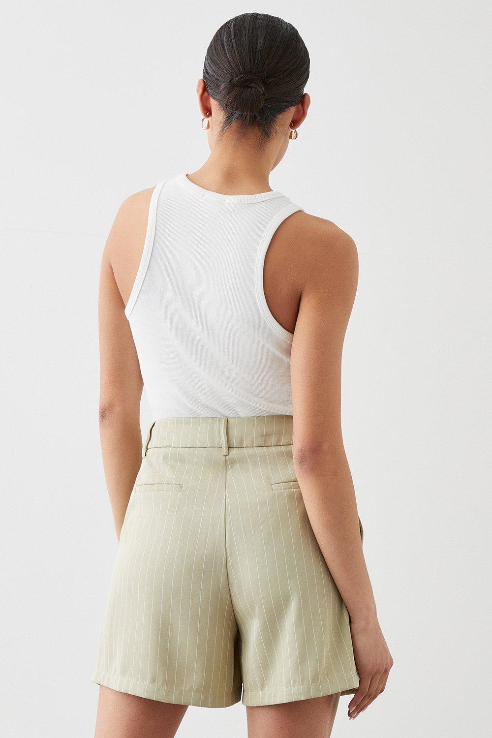 Shorts Stripe Relaxed Shorts Dorothy Perkins