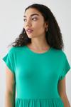 Dorothy Perkins Green T-shirt Midi Dress thumbnail 2
