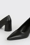 Dorothy Perkins Dawn Block Heel Court Shoes thumbnail 4