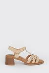 Dorothy Perkins Wide Fit Sophie Woven Block Heeled Sandals thumbnail 2