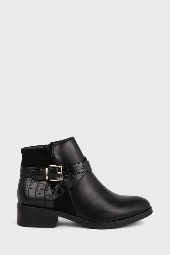 Dorothy Perkins Maddy Cross Strap Ankle Boots 2