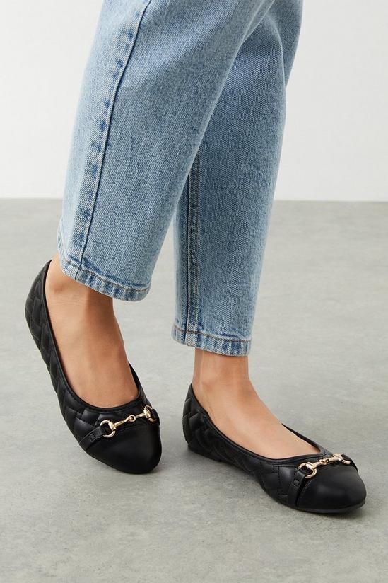 Dorothy Perkins Piper Quilted Ballet Flats 1
