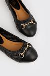 Dorothy Perkins Piper Quilted Ballet Flats thumbnail 4