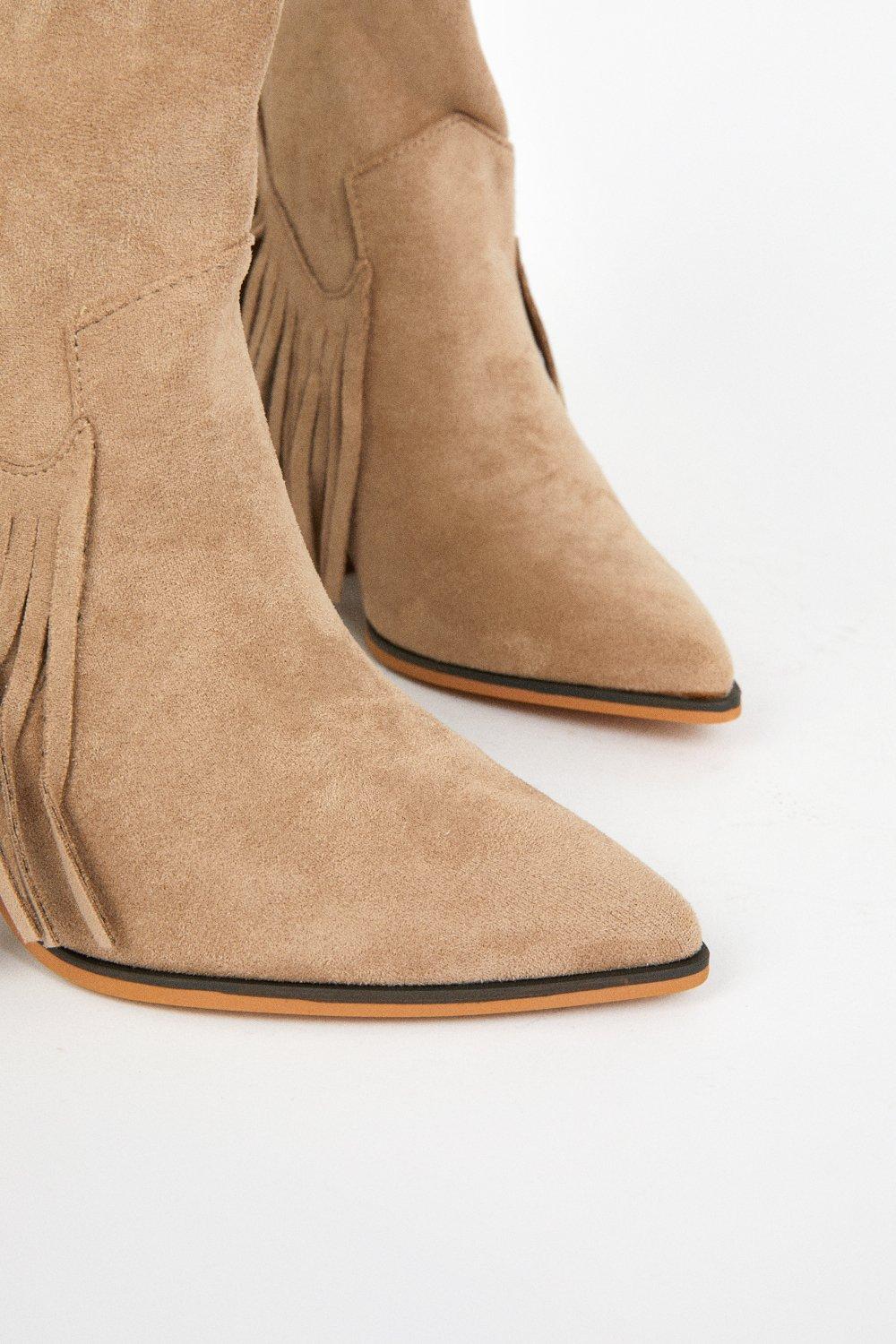 Splendid deals fringe boots