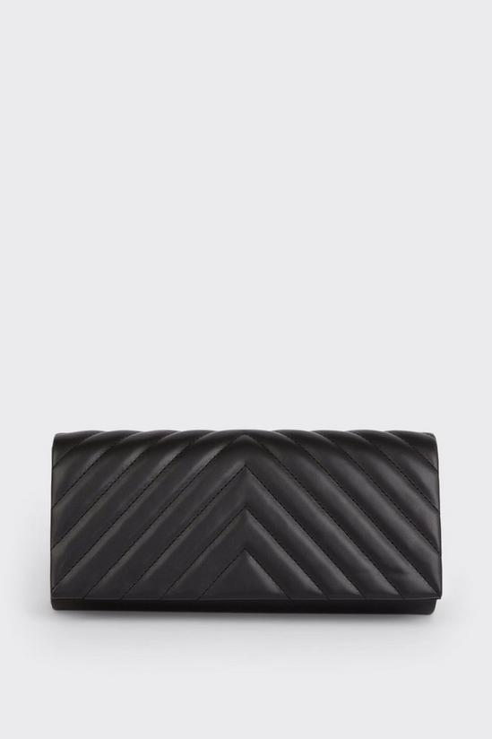 Dorothy Perkins Britney Quilted Clutch Bag 2