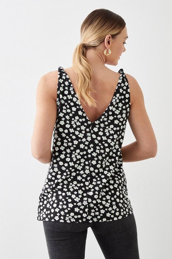 Dorothy Perkins Tall Knot Detail Printed Vest 3
