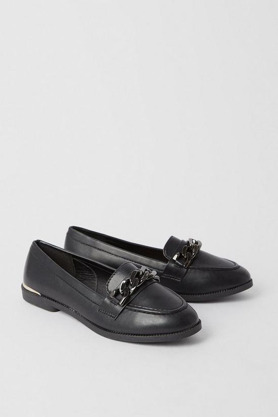 Dorothy Perkins Leila Chain Loafers 3