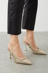 Dorothy Perkins Beccy Basket Weave Court Shoes thumbnail 1